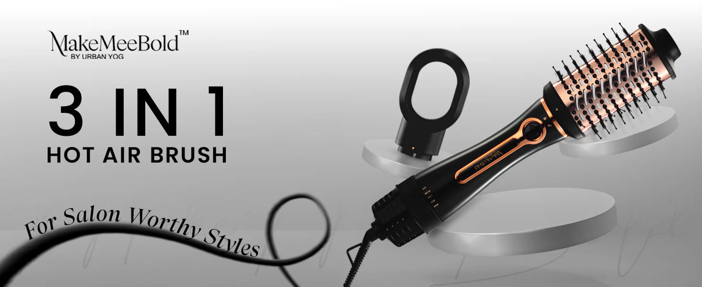 MakeMeeBold 3-in-1 Hot Air Brush by Urban Yog