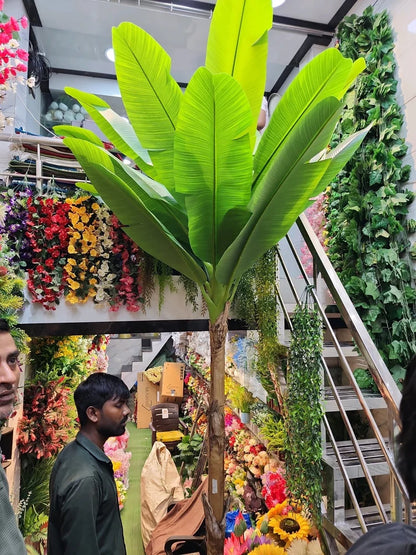 Artificial Banana Plant for Table Top (Up to 15cm)
